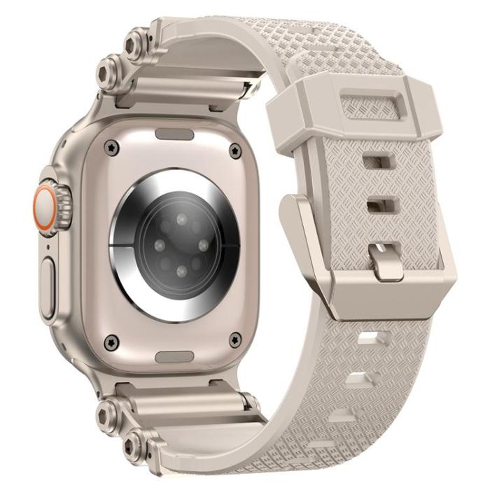 Boom of Sweden - Apple Watch Ultra 2 (49mm) Armband Rotation Axis Silikon - Starlight