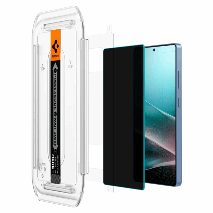 Spigen - Spigen [2-Pack] Galaxy S25 Ultra Skärmskydd Härdat Glas EZ-FIT