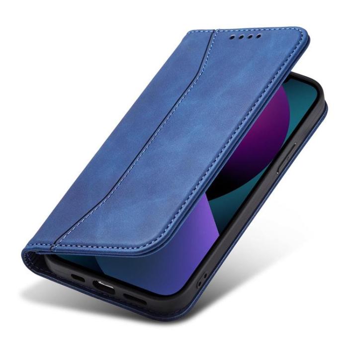 UTGATT - iPhone 13 Plånboksfodral Magnet Fancy - Blå