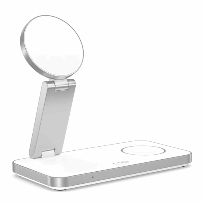 Tech-Protect - 3-in-1 Magsafe Trådlös Laddare iPhone, Apple Watch, AirPods Qi 15W