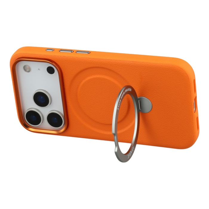 X-Level - X-LEVEL iPhone 17 Pro Mobilskal MagSafe Kickstand - Orange