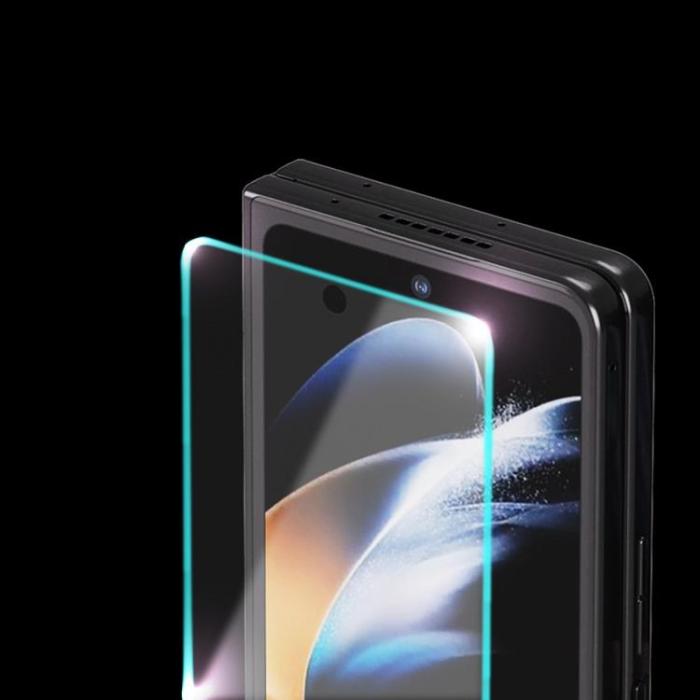 Whitestone - [2-Pack] Whitestone Galaxy Z Fold 5 Härdat Glas Skärmskydd Dome