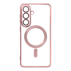 A-One Brand - Mobilskal F&ouml;r Galaxy S26 Plus Magsafe Electro - Guld Rosa