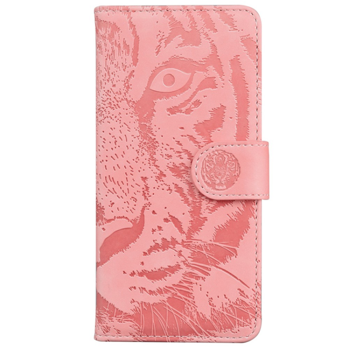OEM - Sony Xperia 1 VII Plånboksfodral Tiger Print - Rosa