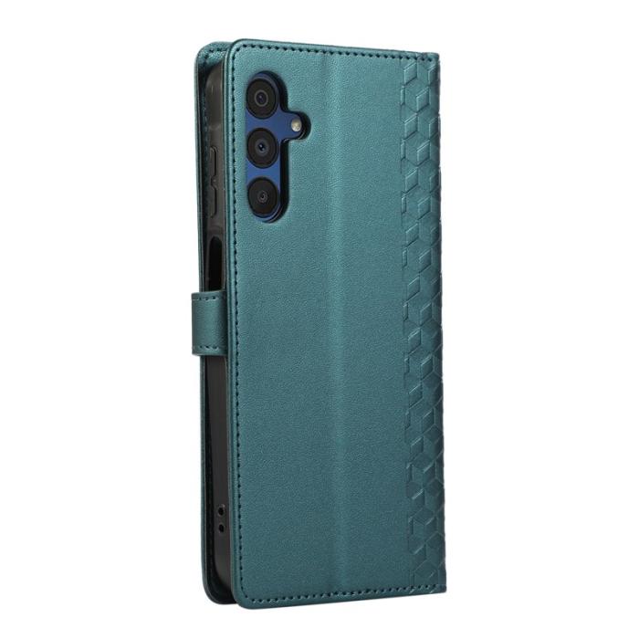 OEM - Plånboksfodral för Samsung Galaxy S26 Konstläder med snodd - Grön