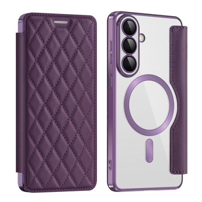 OEM - Mobilfodral för Samsung Galaxy S26 Plus Magnetiskt RFID - Mörklila