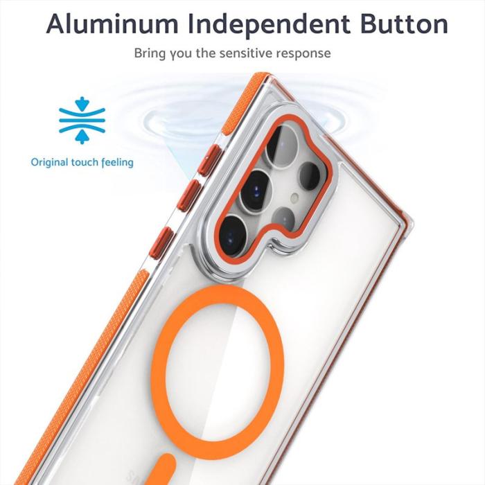 OEM - Mobilskal för Samsung Galaxy S26 Ultra Magnetiskt TPU - Orange