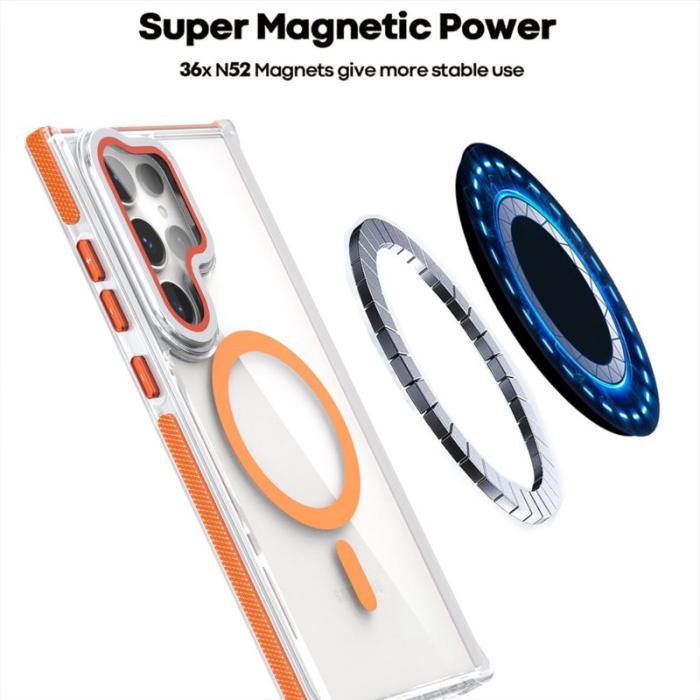 OEM - Mobilskal för Samsung Galaxy S26 Ultra Magnetiskt TPU - Orange