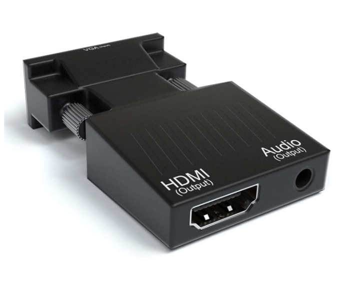 A-One Brand - VGA till HDMI adapter för PC och Laptop - 1080p