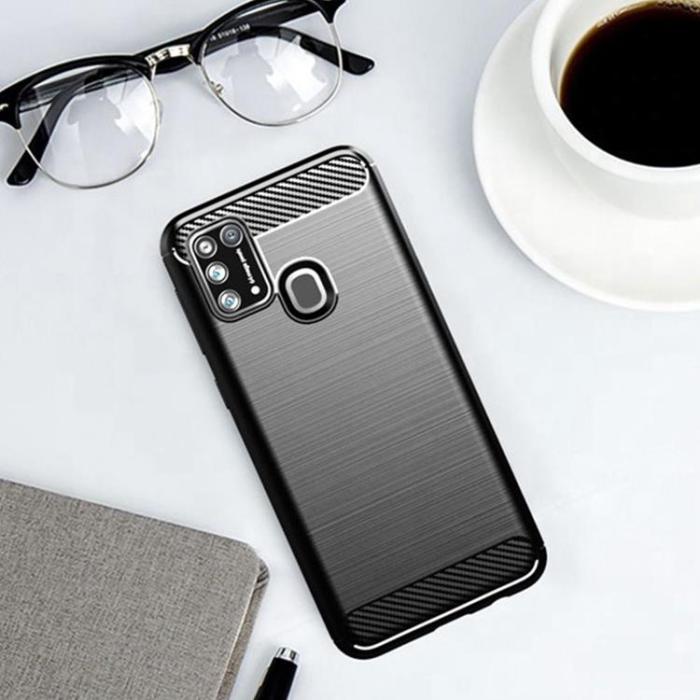 UTGATT1 - Forcell Galaxy M31/M31 Prime Skal Carbon - Svart