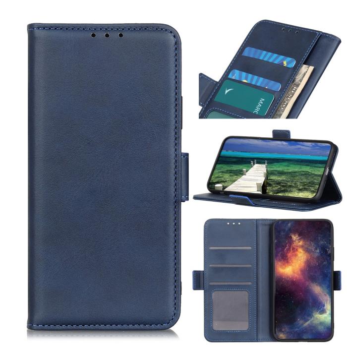 A-One Brand - Flip Folio Plånboksfodral Oneplus Nord 2 5G - Blå