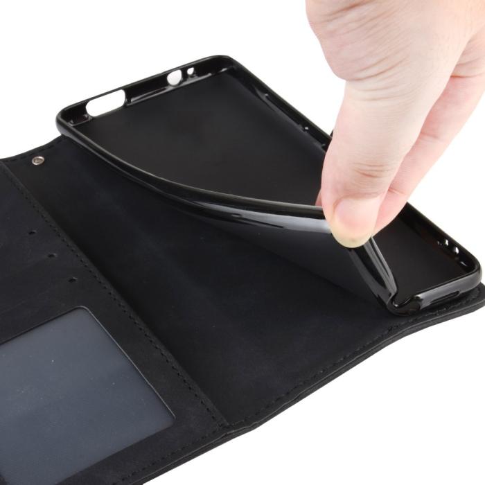 A-One Brand - Multi Card Plånboksfodral Oneplus Nord 2 5G - Svart