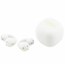 Guess - Guess Tr&aring;dl&ouml;s H&ouml;rlurar In-Ear Mini Classic - Vit