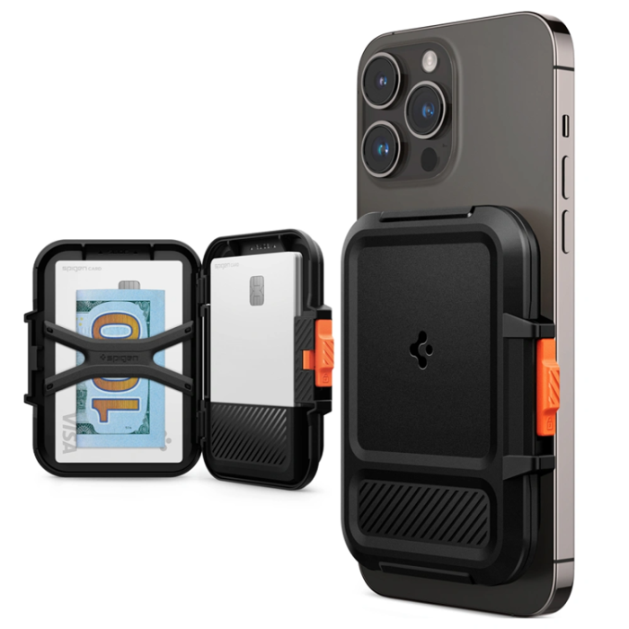 Spigen - Spigen Universal Korthållare Magsafe Lock Fit - Svart