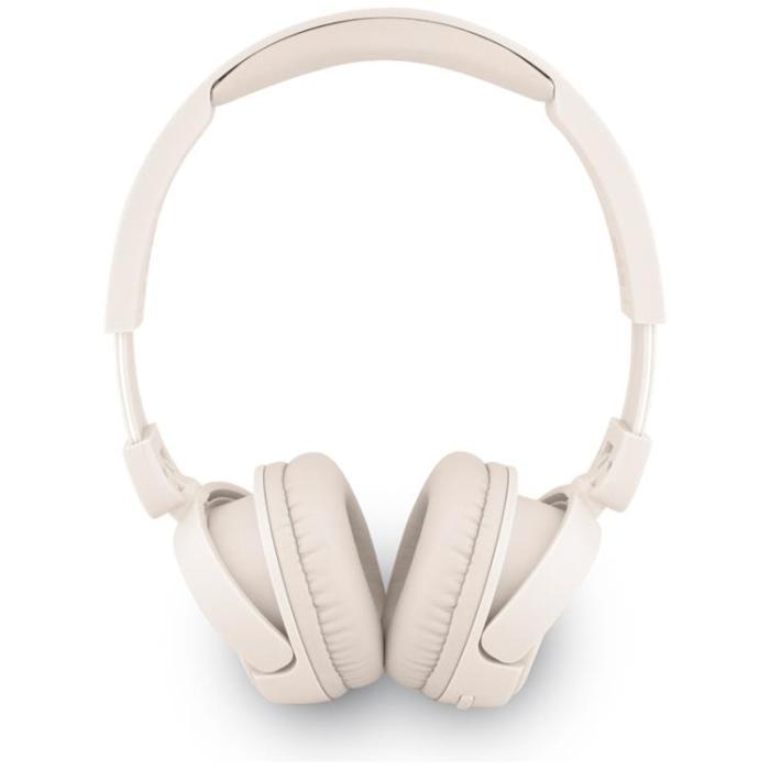 Guess - Guess Over-Ear Hörlurar Bluetooth 5.3 Metal Logo Script - Beige