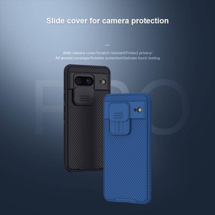 Nillkin - NILLKIN CamShield Pro Mobilskal till Google Pixel 8 med Kameraskydd - Svart