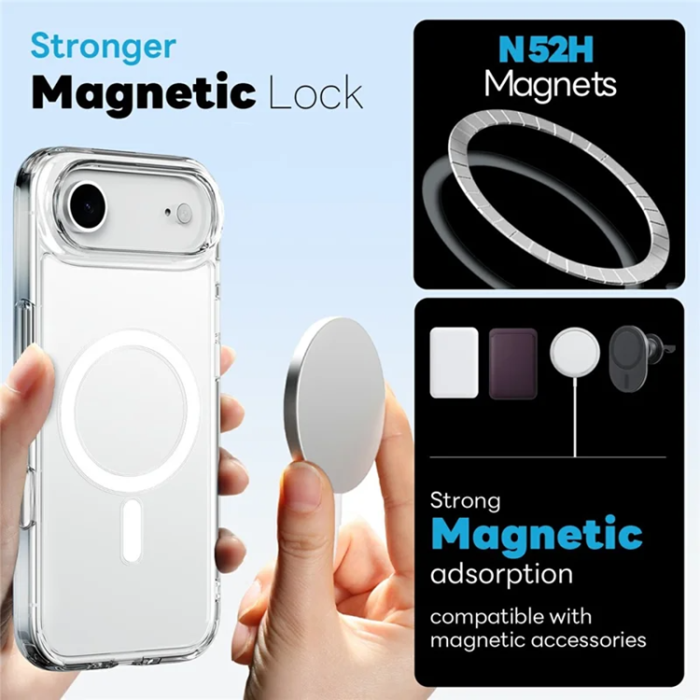 NORTHJO - NORTHJO 3-i-1 iPhone Air Magsafe Mobilskal, Skärmskydd Och Linsskydd