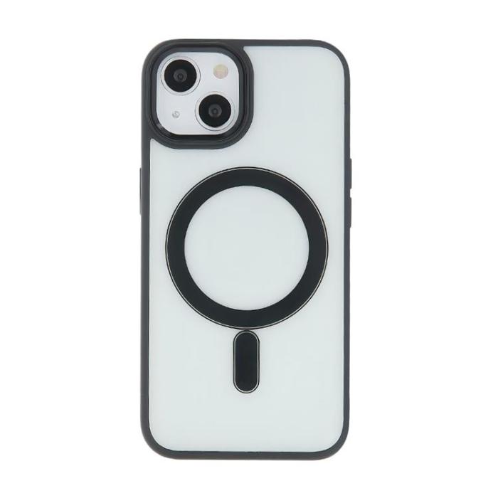 OEM - iPhone 16 Mobilskal MagSafe Satin Clear - Svart