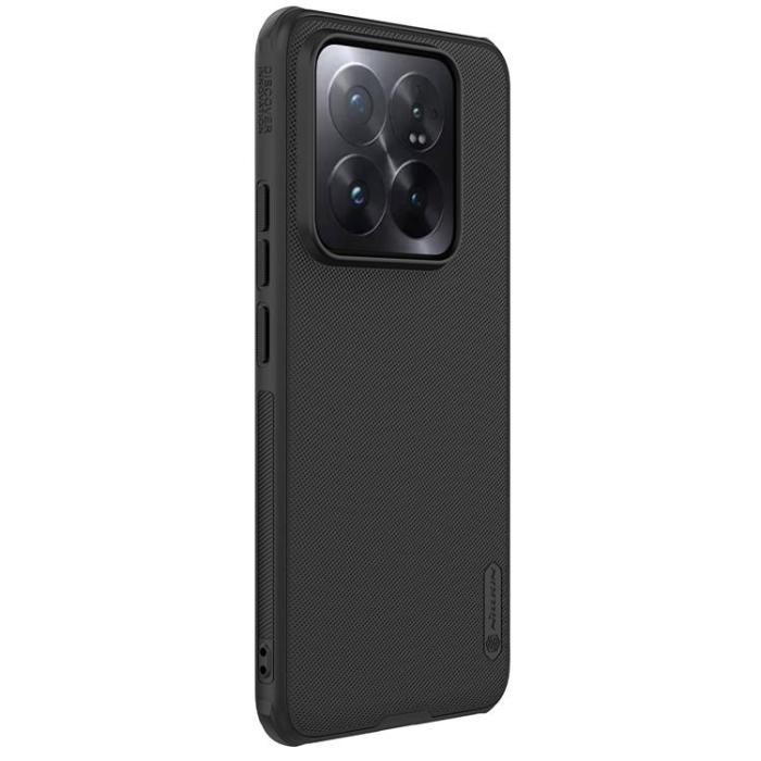 Nillkin - Nillkin Xiaomi 14 Pro Mobilskal Super Frosted Shield Pro - Svart