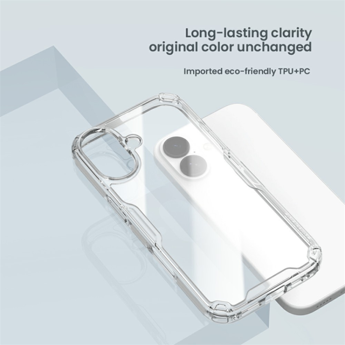 Nillkin - NILLKIN iPhone 17 Mobilskal Nature Pro - Transparent