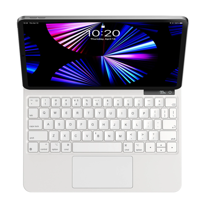 BASEUS - Baseus iPad Pro 12.9” 6th Gen (2022) Fodral Med Tangentbord Brilliance