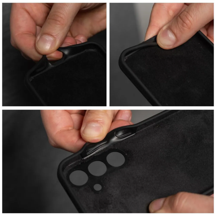 OEM - Galaxy A16 5G/4G Mobilskal Silicone 2mm - Svart
