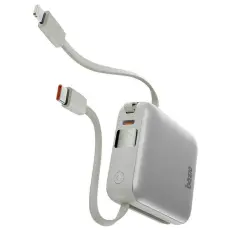 ENERGEA - Bazic Fusion 3in1 PowerBank 10000mAh USB-C/Lightning - Grå