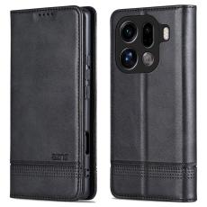 AZNS - AZNS Oppo Find X9 Pro 5G Pl&aring;nboksfodral Konstl&auml;der - Svart