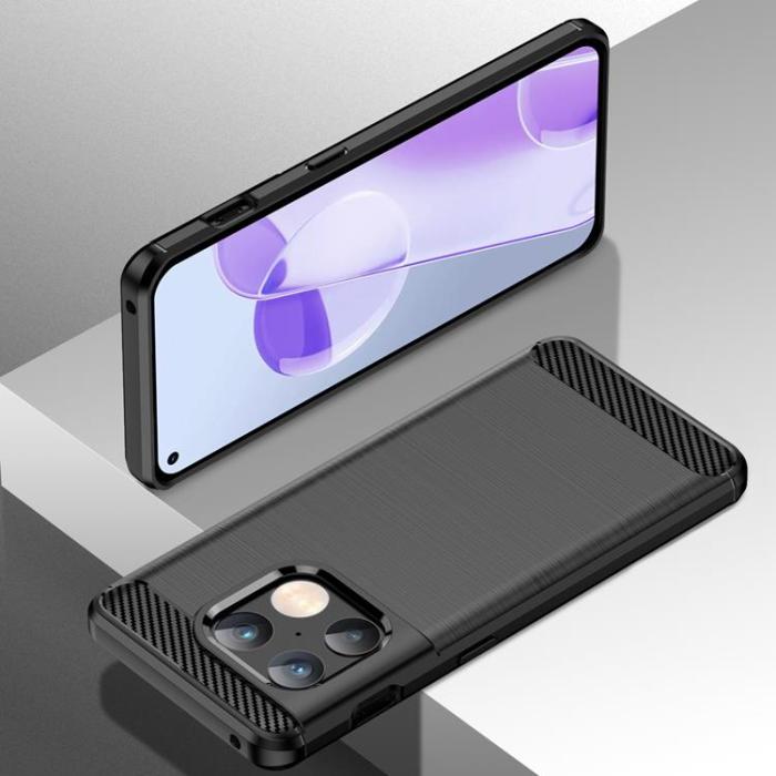 UTGATT1 - Carbon Flexible Skal OnePlus 10 Pro - Svart