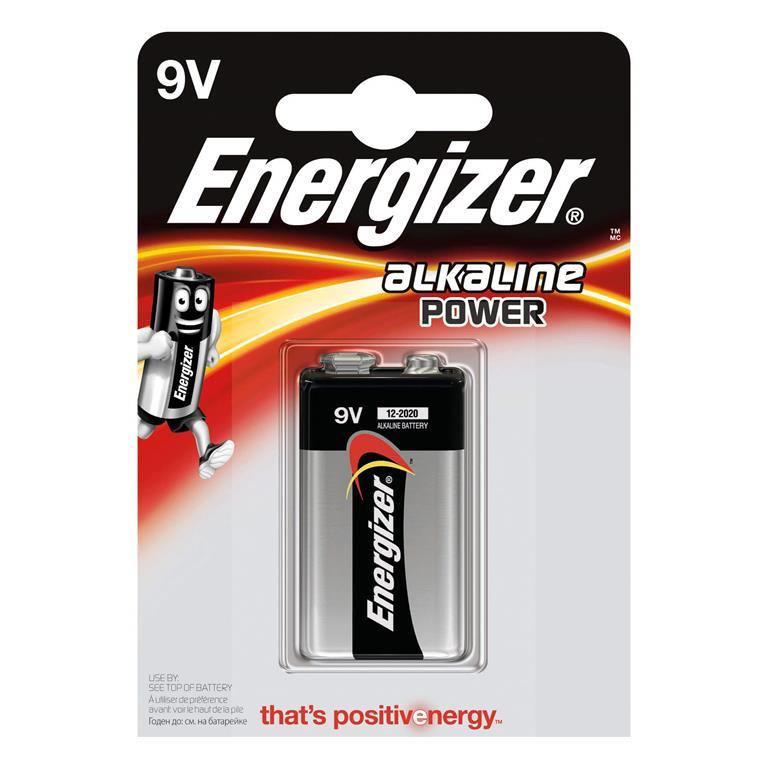 ENERGIZER Batteri 9V/6LR61 Alkaline Power 1-pack | 264 | AlltMobil
