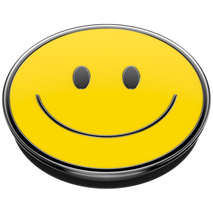 PopSockets - PopSockets PopTop Combo Enamel Be Happy Mobilgrip och stativ