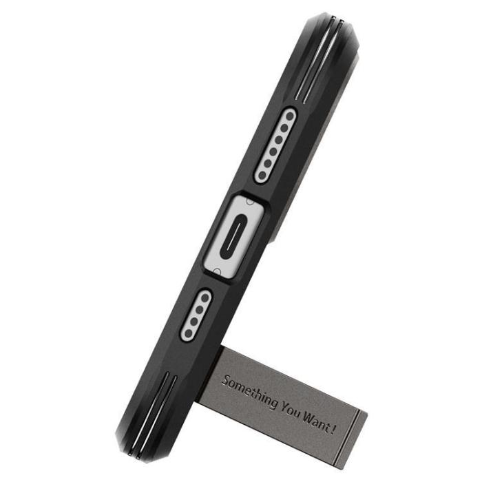 Spigen - Spigen iPhone 15 Plus Mobilskal Magsafe Tough Armor - Brun
