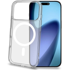 Celly - Celly iPhone 17 Pro Mobilskal MagSafe Gelskinmag - Transparent