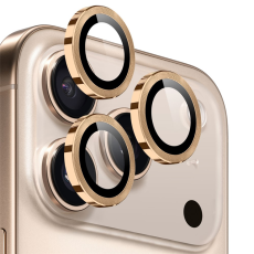 NORTHJO - Northjo iPhone 17 Pro/17 Pro Max Härdat Glas Kameraskydd - Guld