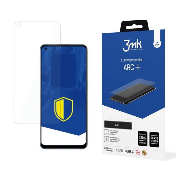 3MK - 3MK Realme 9/9 Pro Plus Plastfilm Skärmskydd ARC+ Transparent