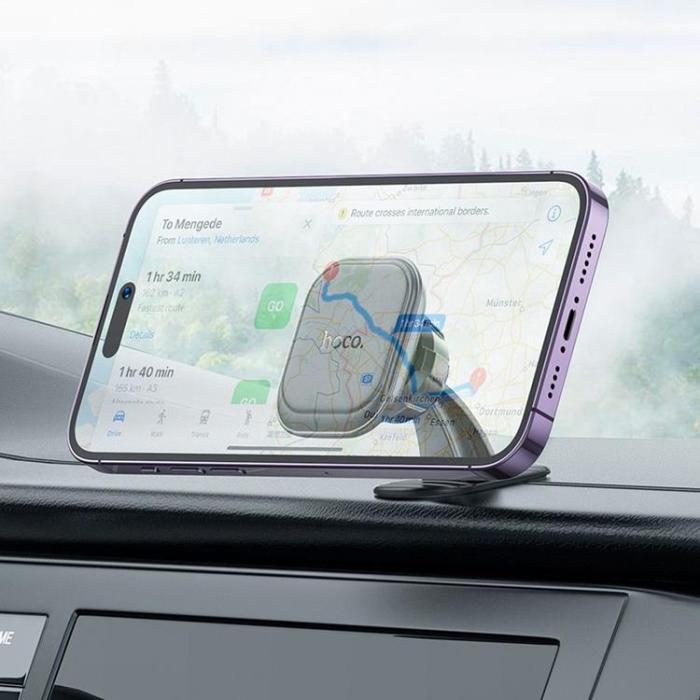 Hoco - Hoco Magnetisk Bilhållare för Mittkonsol H30 - Svart