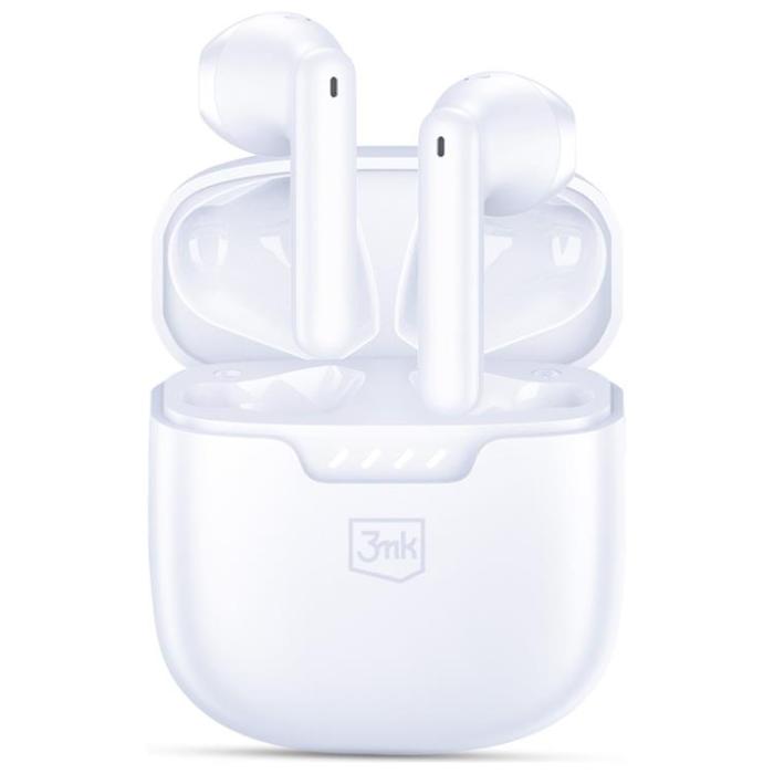 3MK - 3MK TWS In-Ear Trådlösa Hörlurar Bluetooth 5.4 Movepods - Vit