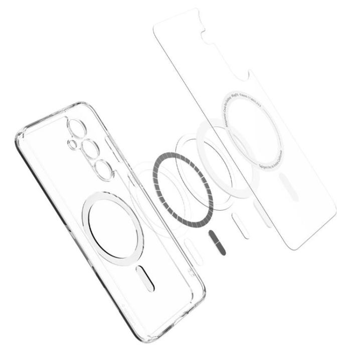 Spigen - Spigen Galaxy S24 FE Mobilskal Magsafe Ultra Hybrid - Vit