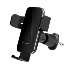 Wozinsky - Wozinsky Qi Bilhållare Luftventil 15W Induktiv Laddare clamp