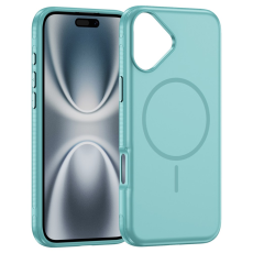 A-One Brand - iPhone 17 Mobilskal MagSafe PC + TPU Shockproof - Himmelsblå