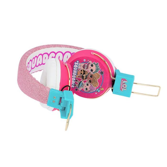 UTGATT1 - LOL Hörlurar On-Ear 100dB Squadgoals - Rosa