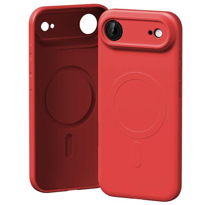 Mercury - Mercury iPhone Air Mobilskal MagSafe Semi-Silicone - Röd