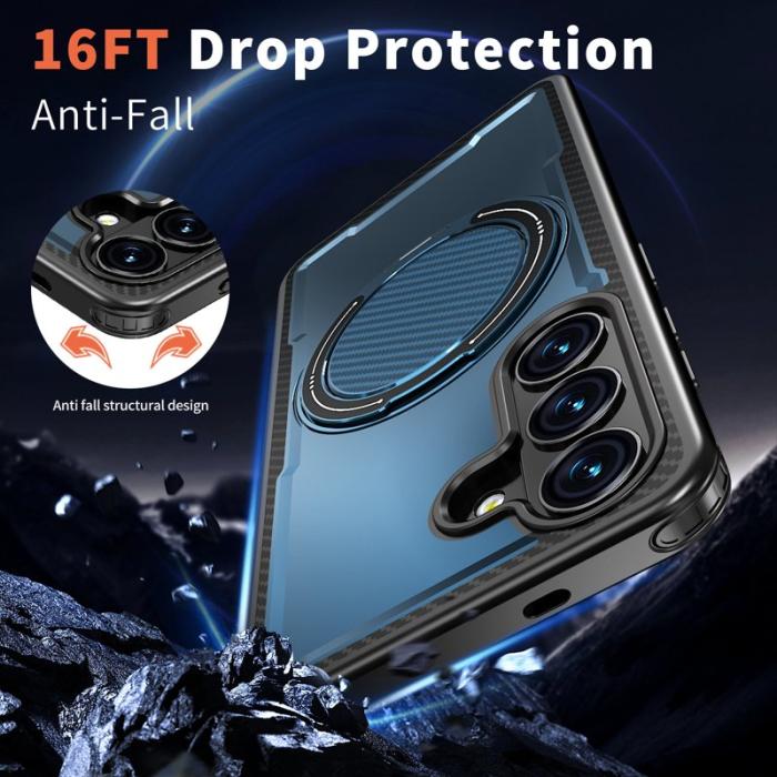 OEM - Mobilskal till Samsung Galaxy S26 Magnetiskt TPU + PC Telefon- Blå
