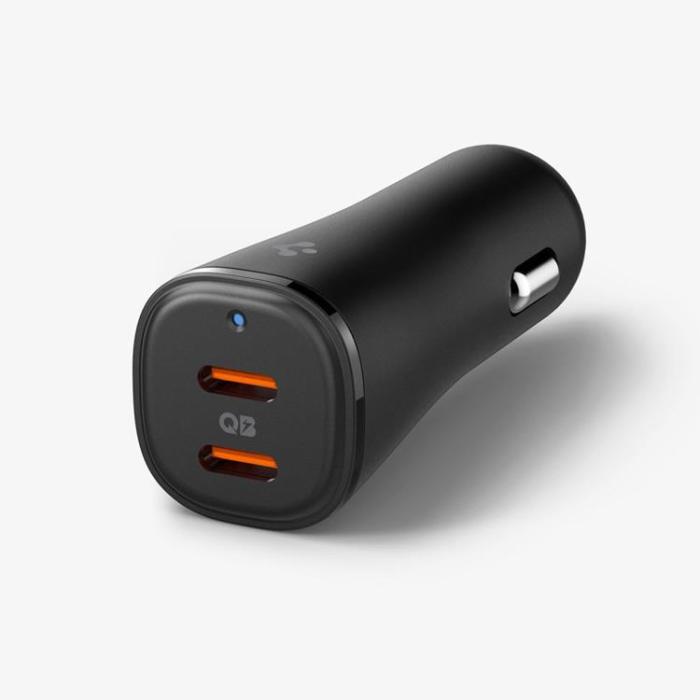 UTGATT - Spigen Billaddare 50W EV502 Arcstation Essential - Svart