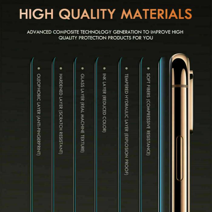 OEM - Huawei P40 Heltäckande Härdat Glas Skärmskydd