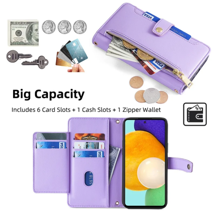 A-One Brand - Galaxy A52 4G/A52s 5G/A52 5G Plånboksfodral