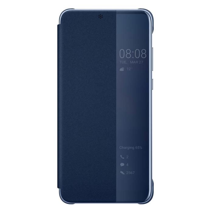 UTGATT5 - Huawei Smart View Flip Cover Huawei P20 - Blå