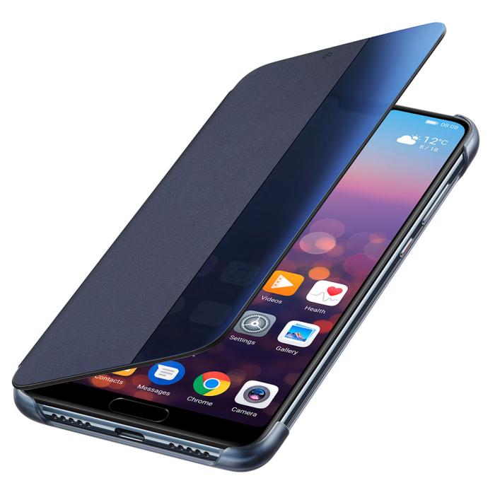 UTGATT5 - Huawei Smart View Flip Cover Huawei P20 - Blå