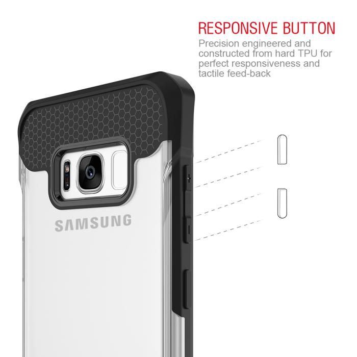 ItSkins - Itskins Spina Skal till Samsung Galaxy S8 - Clear