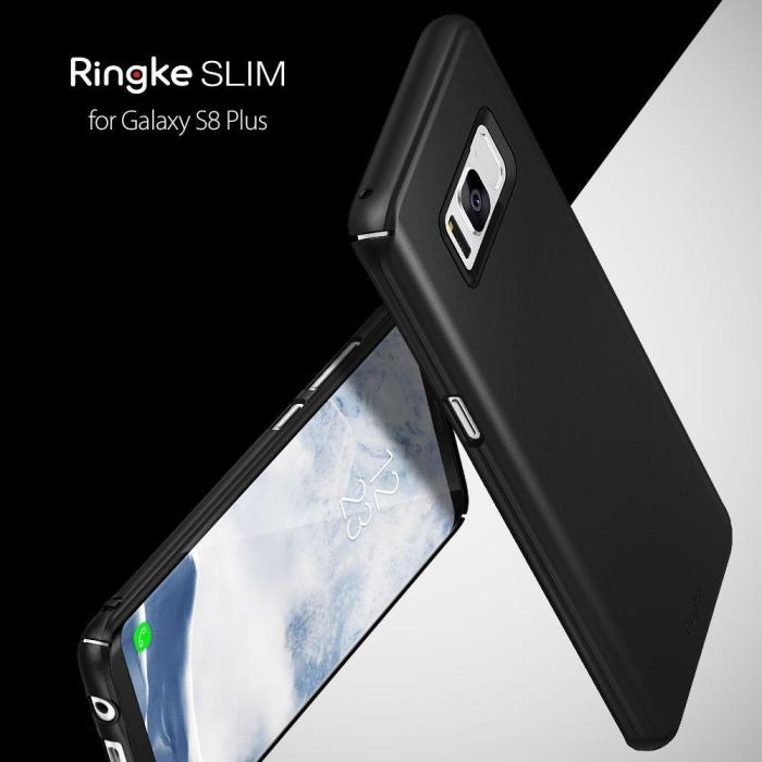UTGATT5 - Ringke Slim Skal till Samsung Galaxy S8 - Svart